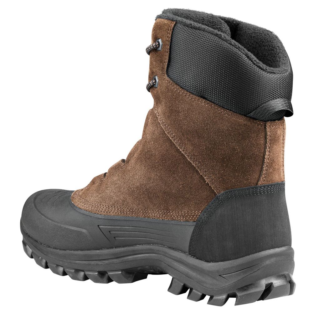 Botas de Invierno Timberland Hombre Snowblades Tall Marrones/Negras - Chile GZA-853471